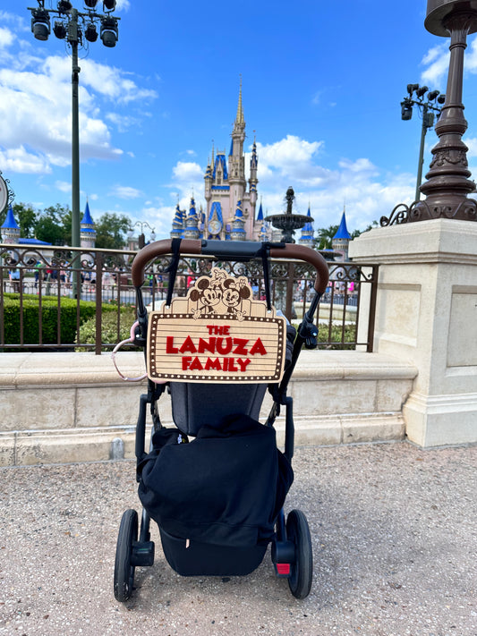 Personalized Stroller Tags